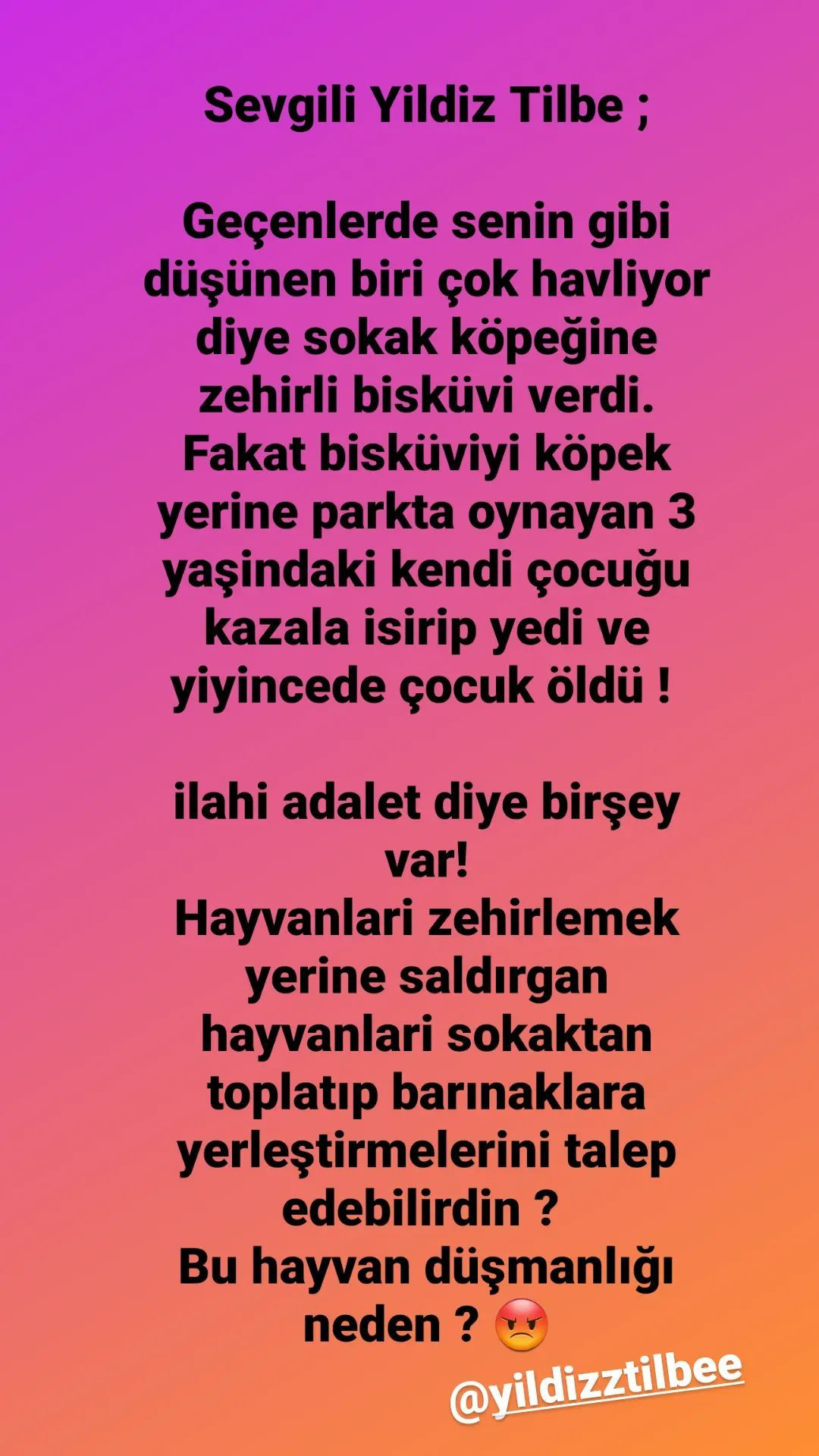 Yıldız Tilbe'nin 'Köpeklere zehirli et verin' açıklamasına ünlü isimlerden tepki yağdı - Sayfa 12