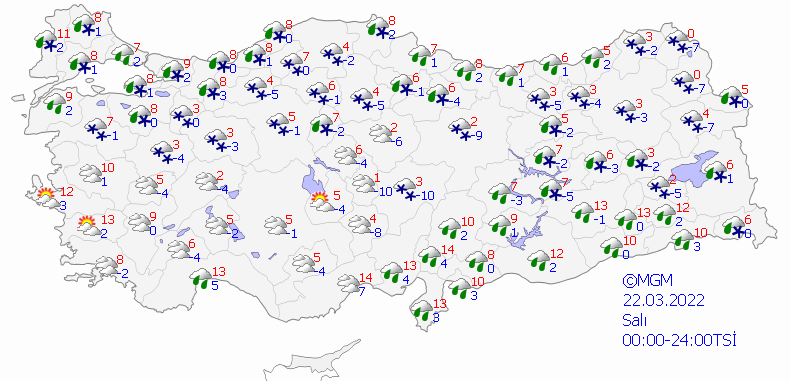 Meteoroloji'den hafta sonu uyarısı: Kuvvetli ve yoğun kar yağışı etkili olacak! - Sayfa 19