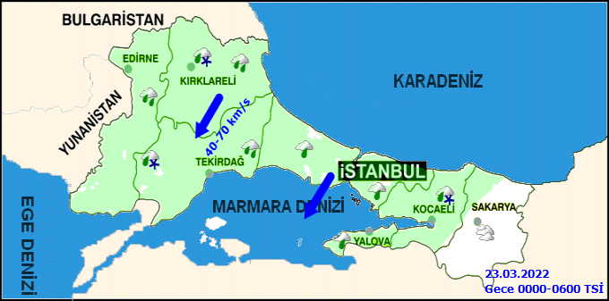 İstanbullular dikkat! Meteoroloji 'Fırtına geliyor' diyerek uyardı: Karla karışık yağmur etkili olacak! - Sayfa 8