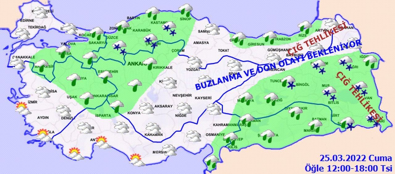 Yarın hava nasıl olacak? 25 Mart hava durumu - Sayfa 4