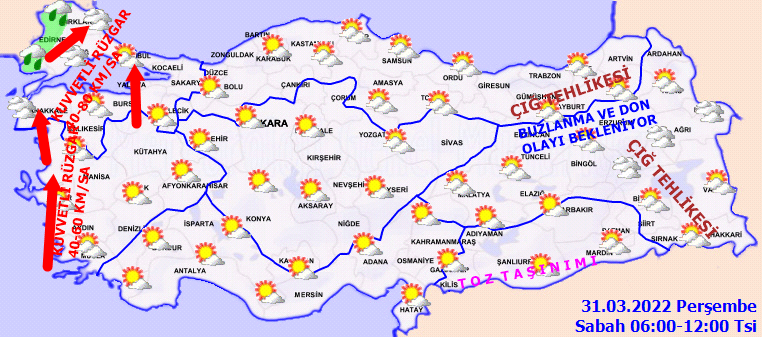 Meteoroloji il il sıralayıp uyardı: Bugün Afrika'dan çöl tozu geliyor! Sakın pencereleri açmayın... - Sayfa 5