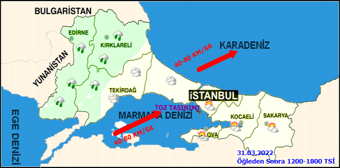 Meteoroloji il il sıralayıp uyardı: Bugün Afrika'dan çöl tozu geliyor! Sakın pencereleri açmayın... - Sayfa 11