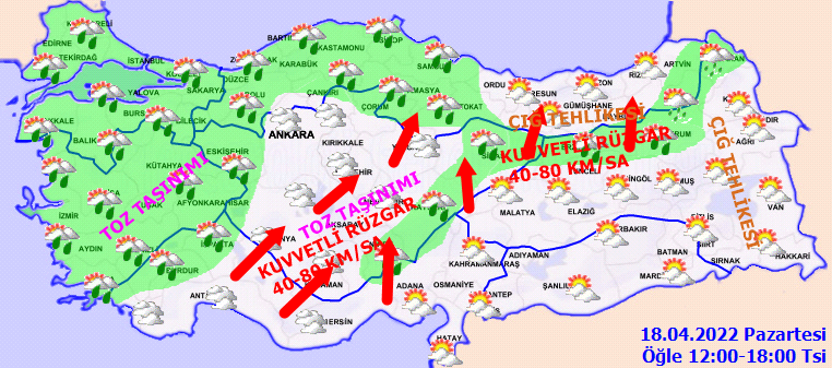 Afrika'dan çöl tozları geliyor: Pencereleri açmayın! Çamur yağacak... - Sayfa 10