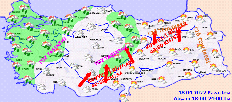 Afrika'dan çöl tozları geliyor: Pencereleri açmayın! Çamur yağacak... - Sayfa 11