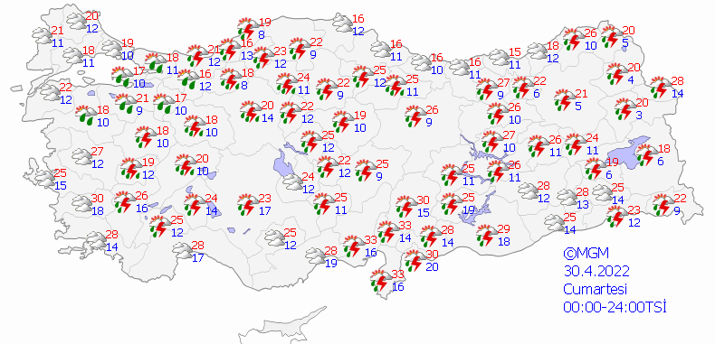 Bayram tatili için yola çıkacaklar dikkat: Yurt genelinde kuvvetli sağanak bekleniyor! - Sayfa 7