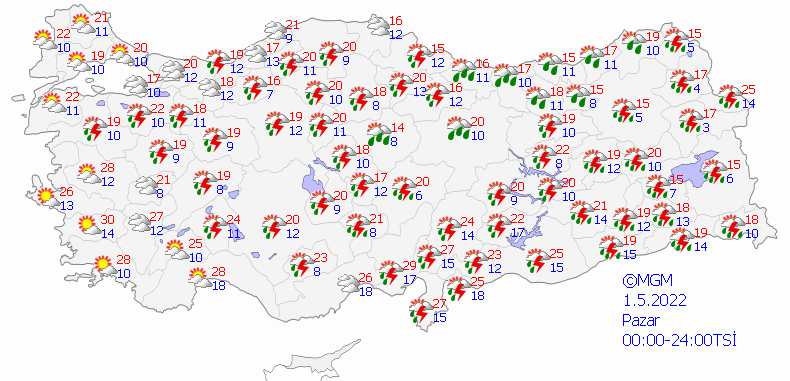 Bayram tatili için yola çıkacaklar dikkat: Yurt genelinde kuvvetli sağanak bekleniyor! - Sayfa 8