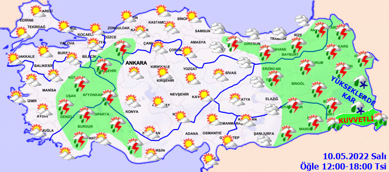 Meteoroloji saat verip uyardı: Sağanak yağış geliyor! - Sayfa 5