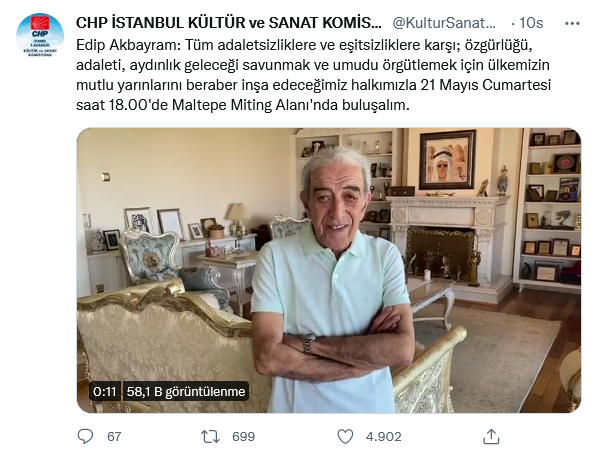 ‘Yalakadan sanatçı olmaz’ diyen Kılıçdaroğlu şimdi de sanatçıların desteklerini paylaştı - Sayfa 7