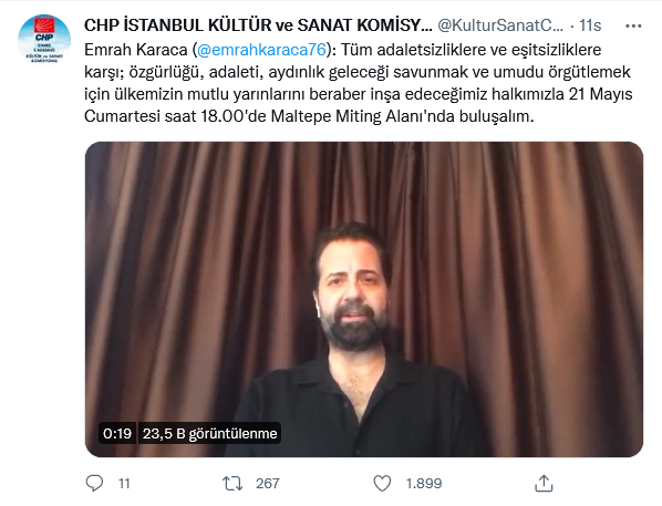 ‘Yalakadan sanatçı olmaz’ diyen Kılıçdaroğlu şimdi de sanatçıların desteklerini paylaştı - Sayfa 9