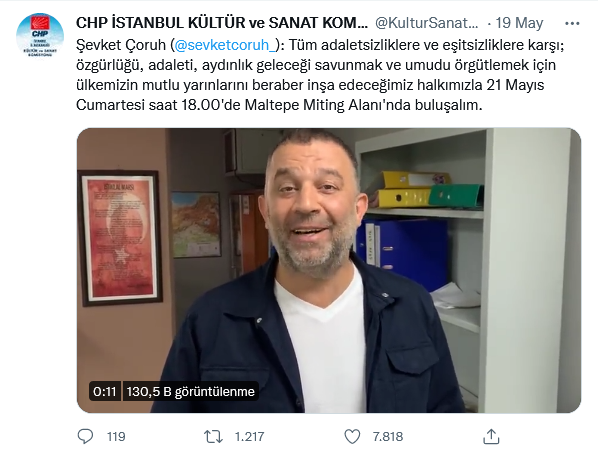 ‘Yalakadan sanatçı olmaz’ diyen Kılıçdaroğlu şimdi de sanatçıların desteklerini paylaştı - Sayfa 13