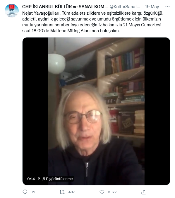 ‘Yalakadan sanatçı olmaz’ diyen Kılıçdaroğlu şimdi de sanatçıların desteklerini paylaştı - Sayfa 14