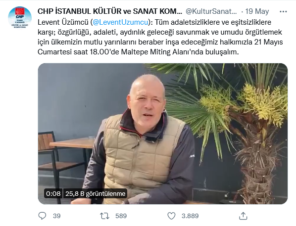 ‘Yalakadan sanatçı olmaz’ diyen Kılıçdaroğlu şimdi de sanatçıların desteklerini paylaştı - Sayfa 16