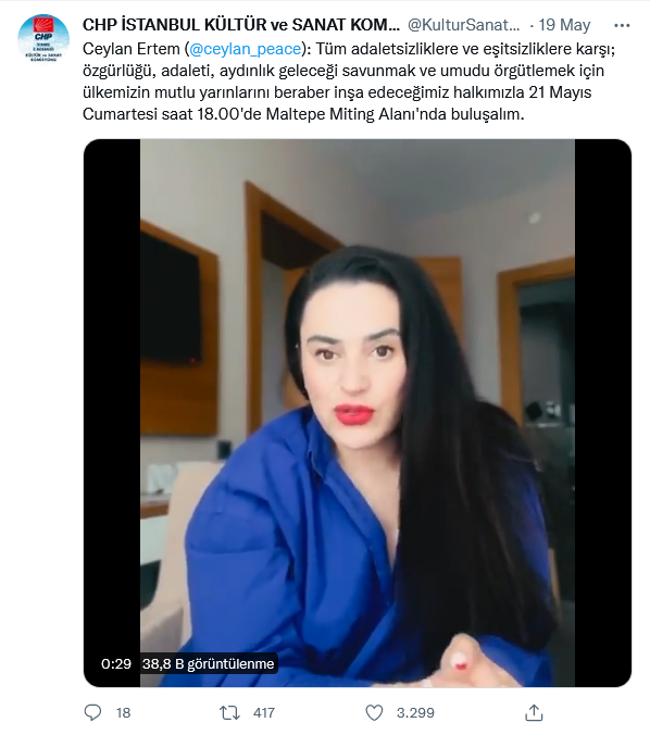 ‘Yalakadan sanatçı olmaz’ diyen Kılıçdaroğlu şimdi de sanatçıların desteklerini paylaştı - Sayfa 17