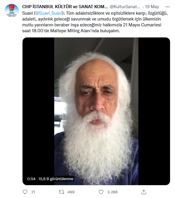 ‘Yalakadan sanatçı olmaz’ diyen Kılıçdaroğlu şimdi de sanatçıların desteklerini paylaştı - Sayfa 20