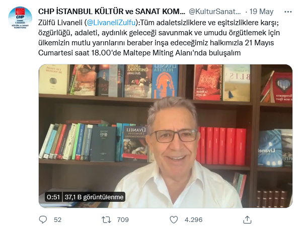 ‘Yalakadan sanatçı olmaz’ diyen Kılıçdaroğlu şimdi de sanatçıların desteklerini paylaştı - Sayfa 21