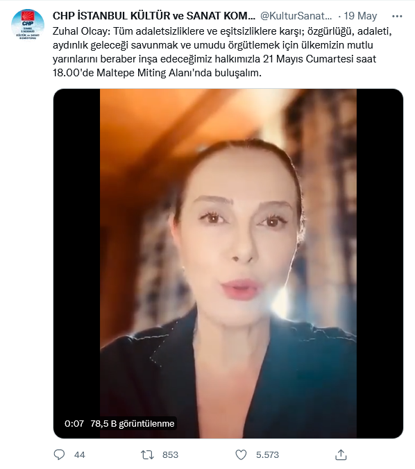 ‘Yalakadan sanatçı olmaz’ diyen Kılıçdaroğlu şimdi de sanatçıların desteklerini paylaştı - Sayfa 26