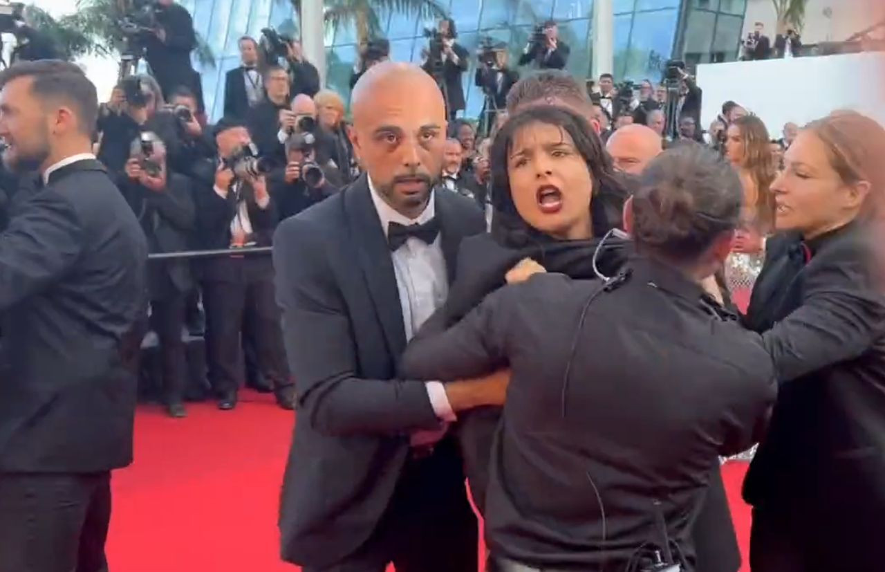 Cannes Festivali'nde çıplak protesto! Kırmızı halıyı bastı: Bize tecavüz etmeyin - Sayfa 5