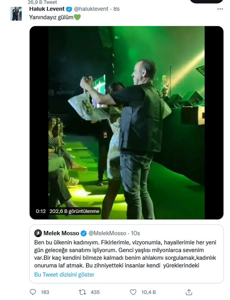 Konseri iptal edilen Melek Mosso'ya ünlü isimlerden destek yağdı: Ahlaklı Konser! Yine ortaçağdan güzel bir orta geldi - Sayfa 6