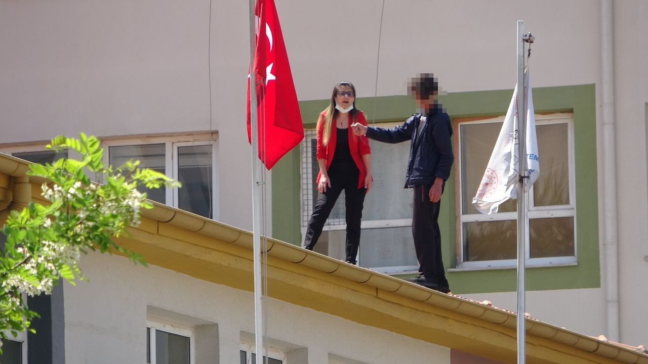 8. sınıf öğrencisi okulun çatısında intihara kalkıştı - Sayfa 5