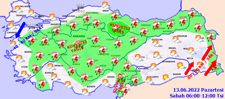 42 il için alarm verildi: Meteoroloji'den uyarı üstüne uyarı! Günlerce sürecek... - Sayfa 7