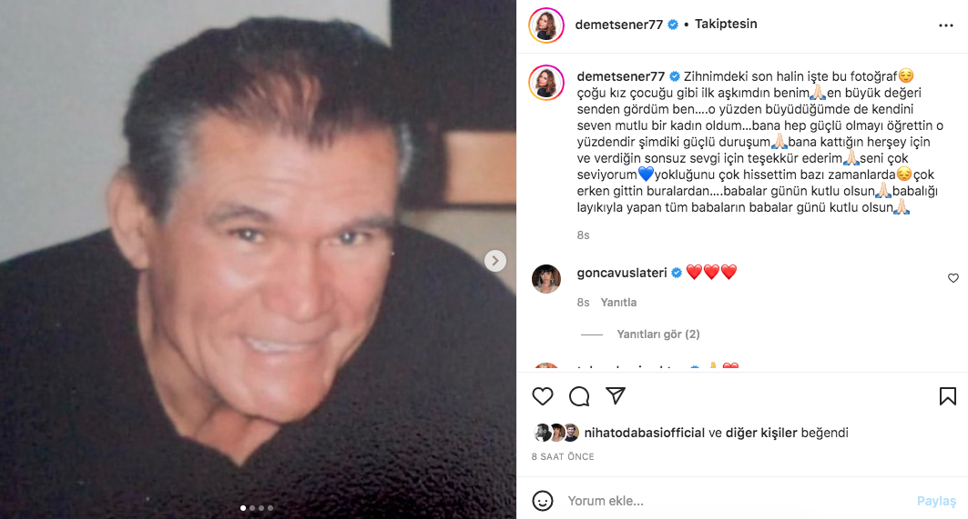 Ünlü isimlerden Babalar Günü paylaşımları (19 Haziran 2022) - Sayfa 20