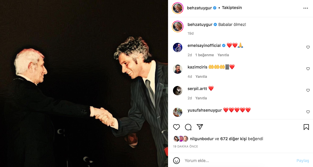 Ünlü isimlerden Babalar Günü paylaşımları (19 Haziran 2022) - Sayfa 33