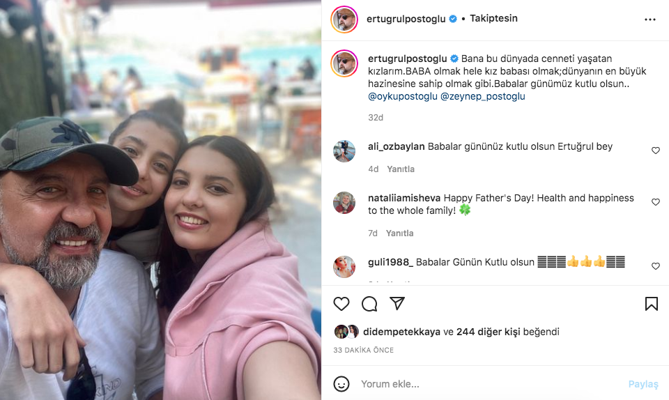 Ünlü isimlerden Babalar Günü paylaşımları (19 Haziran 2022) - Sayfa 57