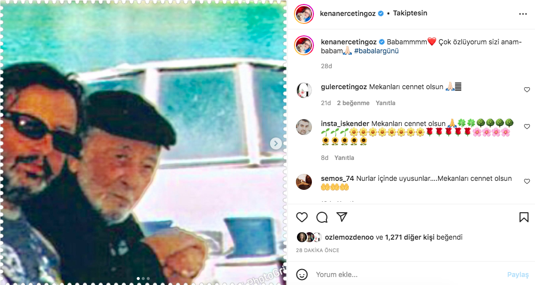 Ünlü isimlerden Babalar Günü paylaşımları (19 Haziran 2022) - Sayfa 31