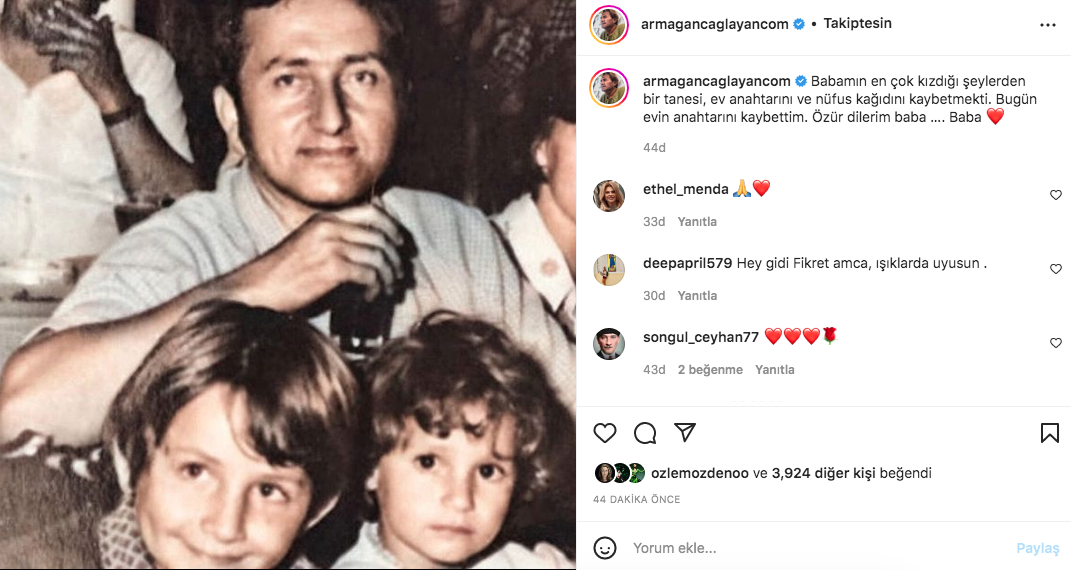 Ünlü isimlerden Babalar Günü paylaşımları (19 Haziran 2022) - Sayfa 36