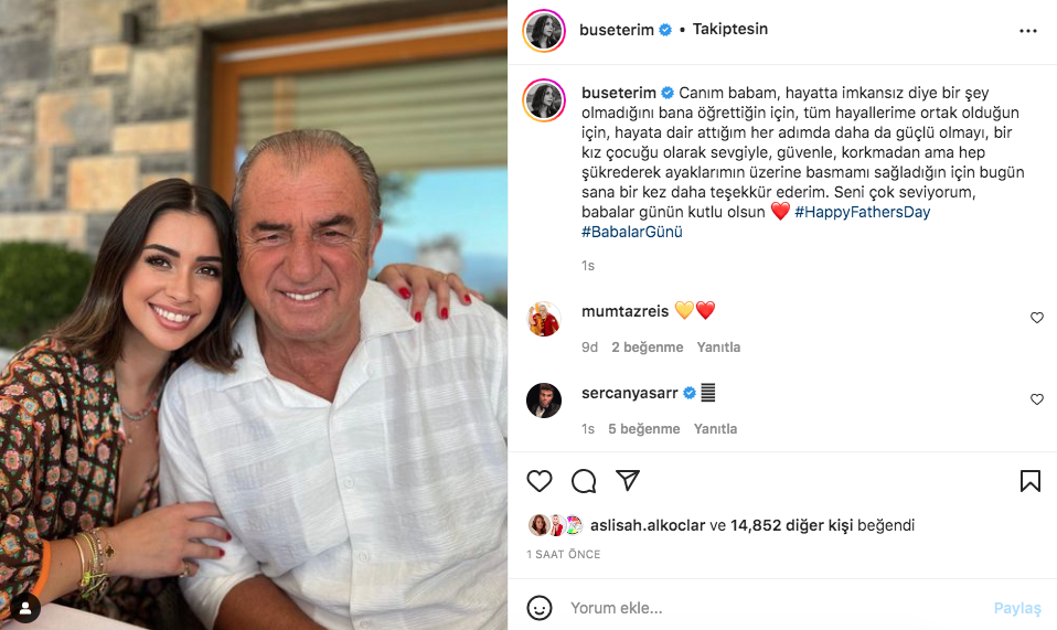 Ünlü isimlerden Babalar Günü paylaşımları (19 Haziran 2022) - Sayfa 28