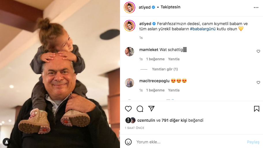 Ünlü isimlerden Babalar Günü paylaşımları (19 Haziran 2022) - Sayfa 10