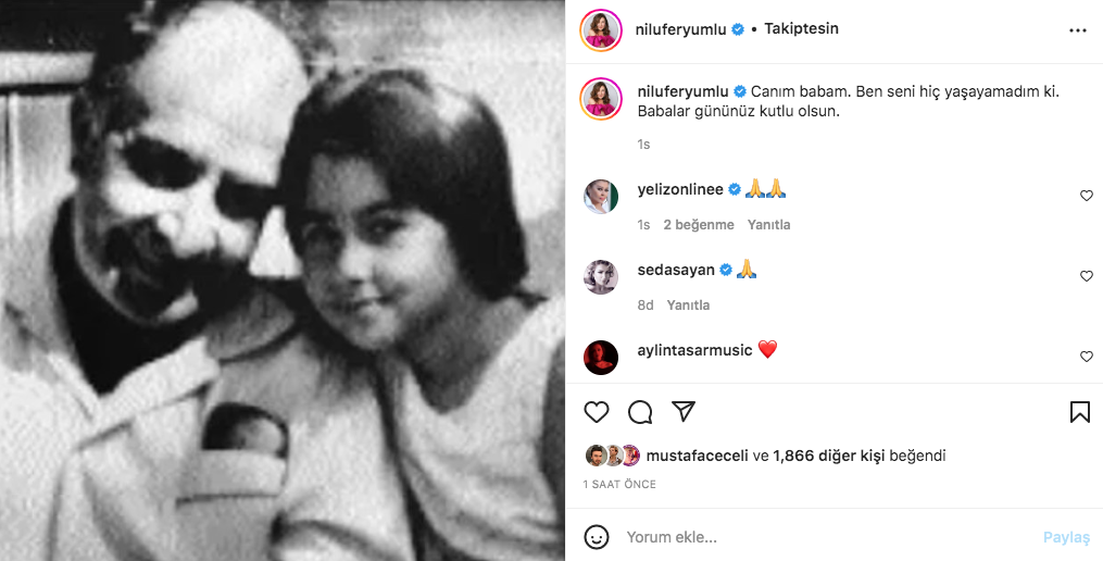 Ünlü isimlerden Babalar Günü paylaşımları (19 Haziran 2022) - Sayfa 5