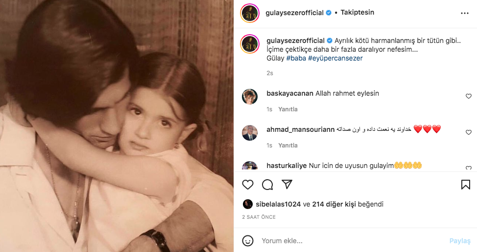 Ünlü isimlerden Babalar Günü paylaşımları (19 Haziran 2022) - Sayfa 8