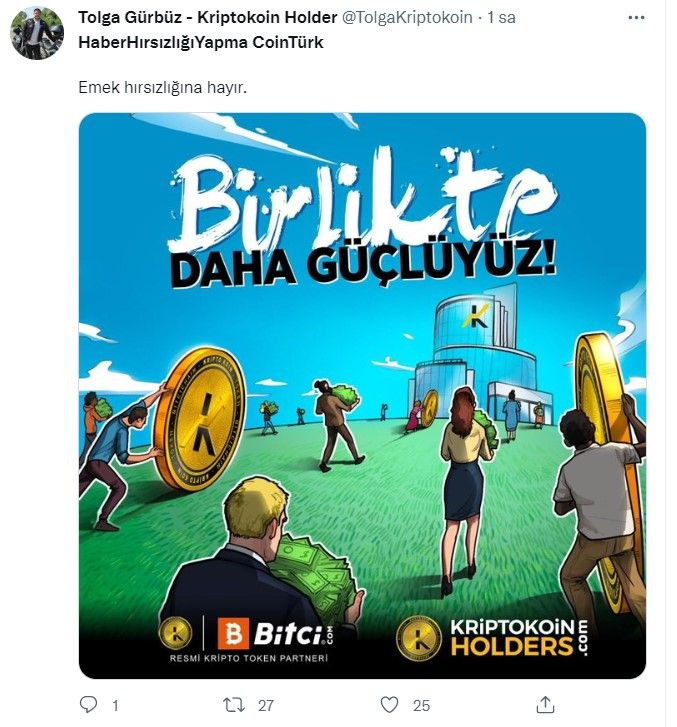 Bitcoin Düştü, Kripto Para Siteleri Birbirine Girdi! Kriptokoin ve CoinTürk Sosyal Medyada Savaştı - Sayfa 5