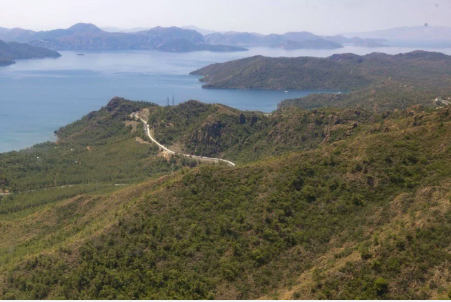 Marmaris'teki yangın devam ediyor: Yanan orman havadan böyle görüntülendi - Sayfa 19