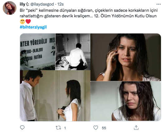 Bihter Ziyagil 12. ölüm yıl dönümünde sevenleri tarafından unutulmadı - Sayfa 34