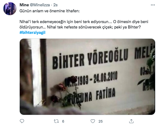 Bihter Ziyagil 12. ölüm yıl dönümünde sevenleri tarafından unutulmadı - Sayfa 22