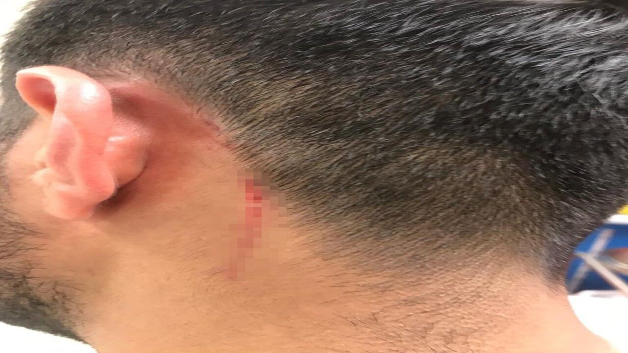 Tekme, yumruk, sopa ve falçatanın havada uçuştuğu kavga anı kamerada! - Sayfa 10