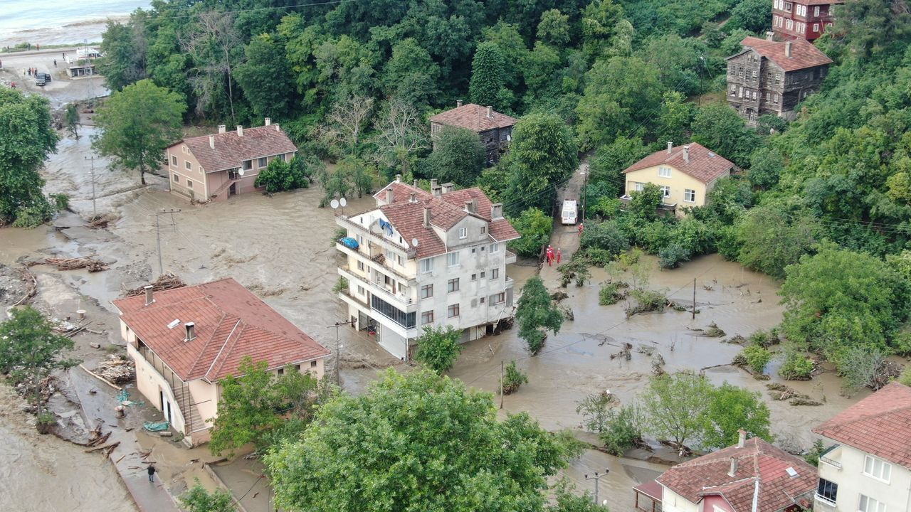Kastamonu’da selin yıktığı köy havadan görüntülendi - Sayfa 5