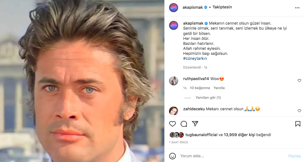 Yeşilçam'ın usta ismi hayata veda etti! Sanat camiasının ünlü isimlerinden Cüneyt Arkın paylaşımları - Sayfa 53