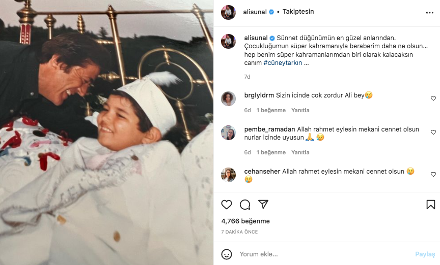 Yeşilçam'ın usta ismi hayata veda etti! Sanat camiasının ünlü isimlerinden Cüneyt Arkın paylaşımları - Sayfa 29