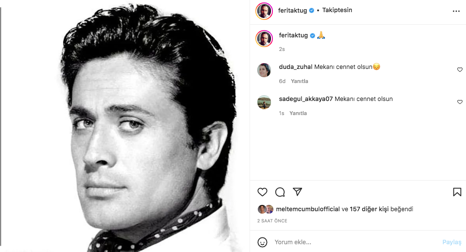 Yeşilçam'ın usta ismi hayata veda etti! Sanat camiasının ünlü isimlerinden Cüneyt Arkın paylaşımları - Sayfa 14