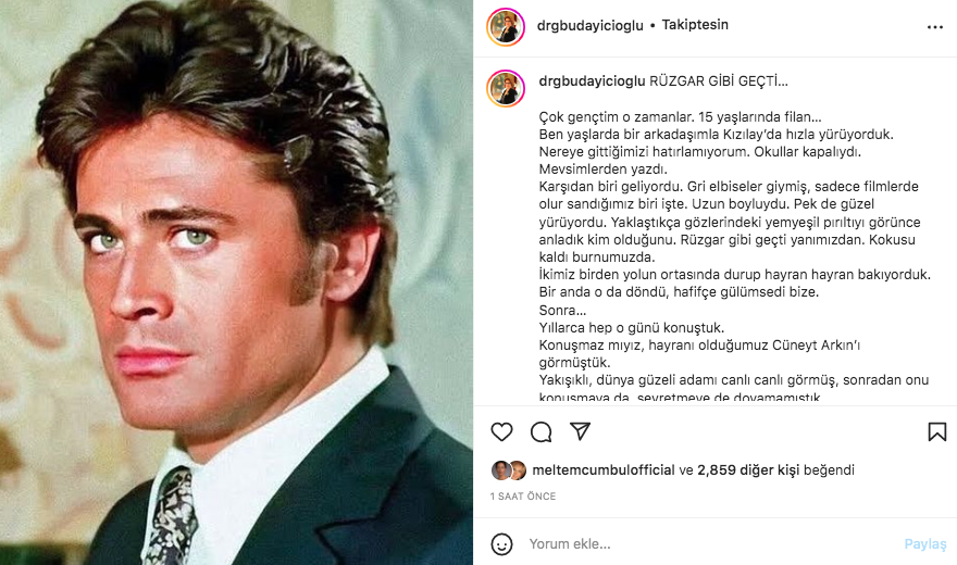 Yeşilçam'ın usta ismi hayata veda etti! Sanat camiasının ünlü isimlerinden Cüneyt Arkın paylaşımları - Sayfa 17