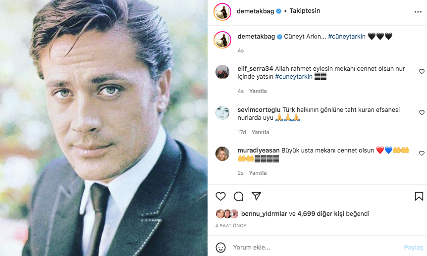 Yeşilçam'ın usta ismi hayata veda etti! Sanat camiasının ünlü isimlerinden Cüneyt Arkın paylaşımları - Sayfa 5