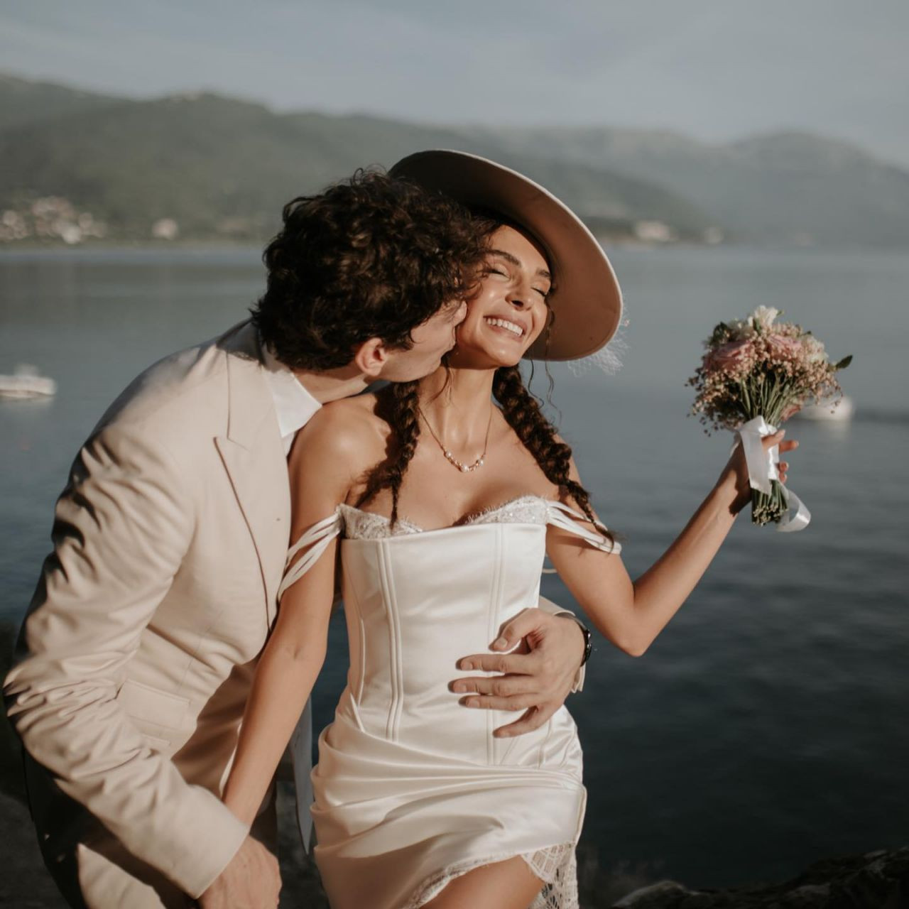 Cedi Osman ile Makedonya'da evlenen Ebru Şahin nikah töreninden fotoğraflarını yayınladı - Sayfa 10