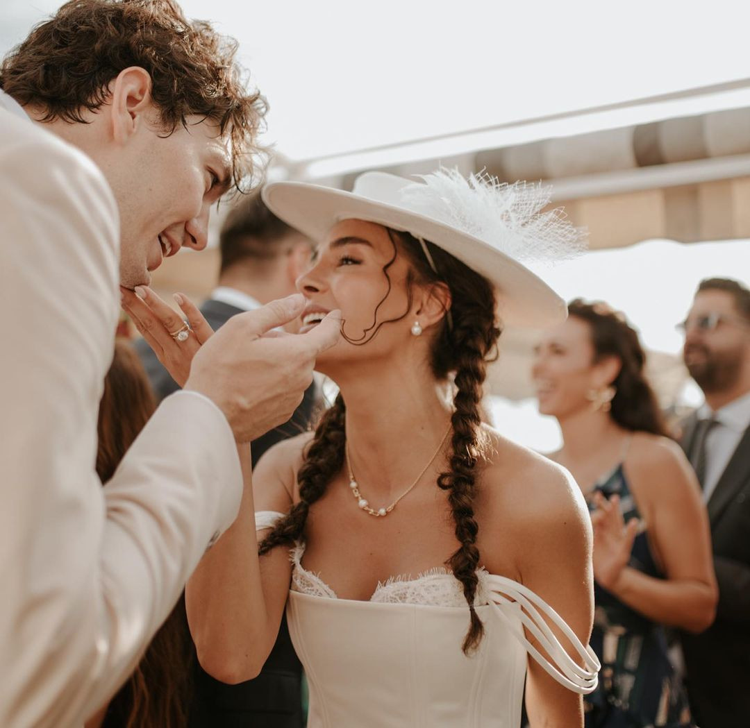 Cedi Osman ile Makedonya'da evlenen Ebru Şahin nikah töreninden fotoğraflarını yayınladı - Sayfa 17