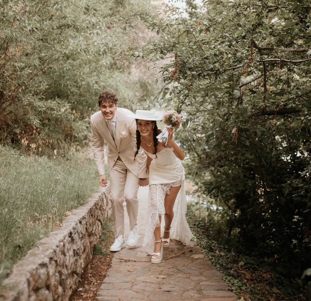 Cedi Osman ile Makedonya'da evlenen Ebru Şahin nikah töreninden fotoğraflarını yayınladı - Sayfa 20