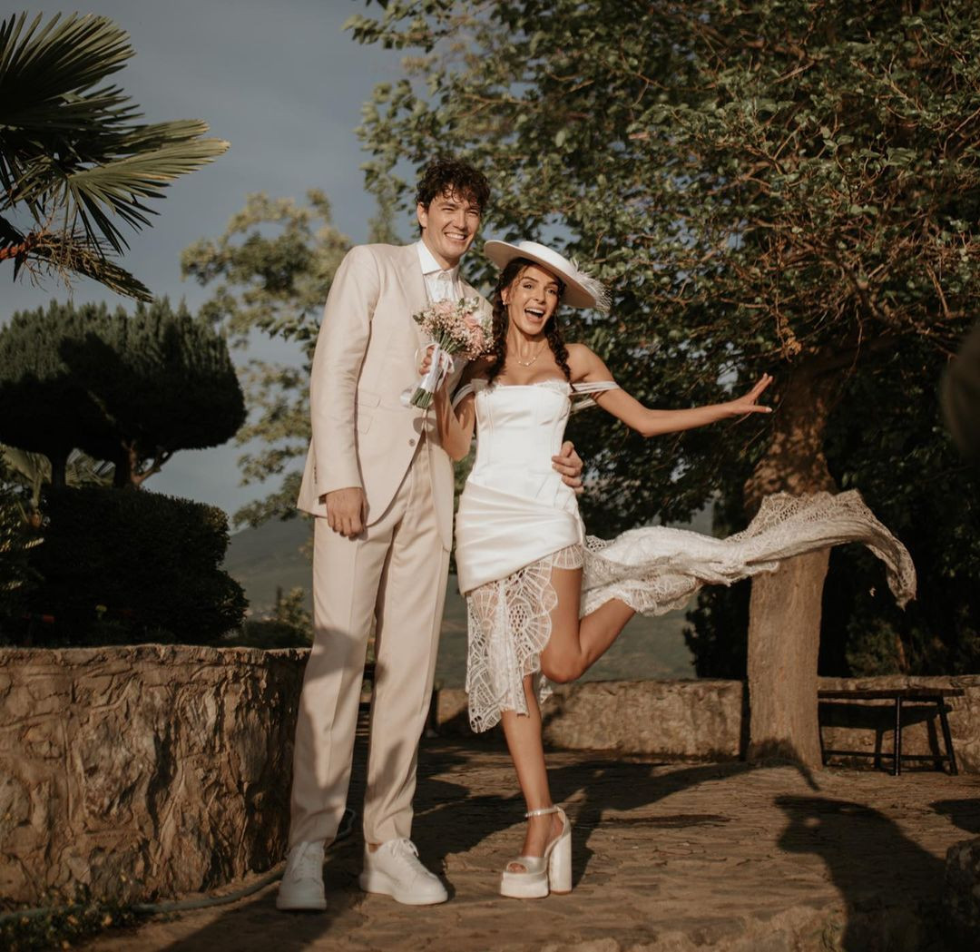 Cedi Osman ile Makedonya'da evlenen Ebru Şahin nikah töreninden fotoğraflarını yayınladı - Sayfa 18