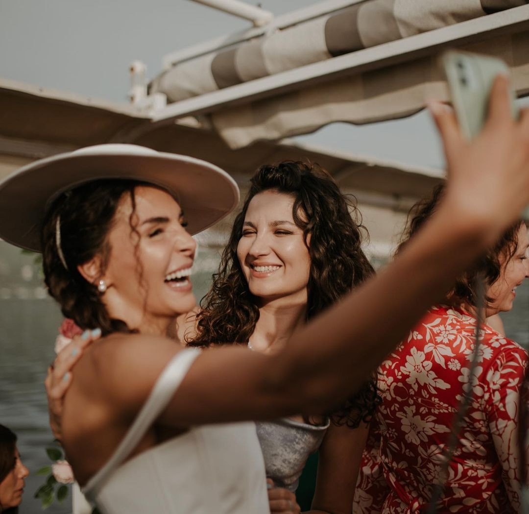 Cedi Osman ile Makedonya'da evlenen Ebru Şahin nikah töreninden fotoğraflarını yayınladı - Sayfa 14
