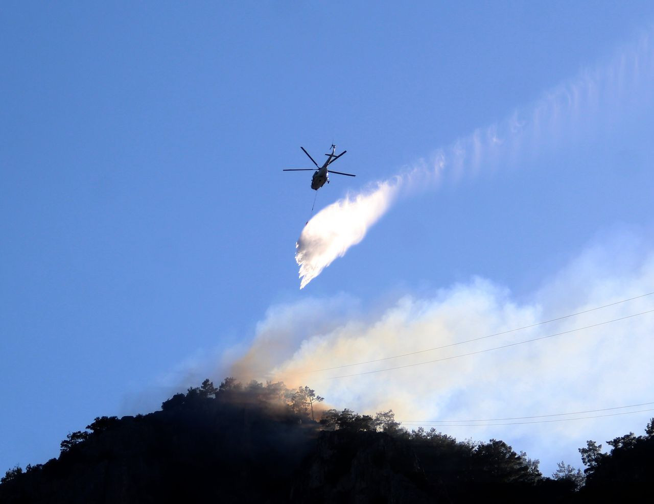 Antalya Tünektepe'de orman yangını! Teleferik seferleri durduruldu - Sayfa 9